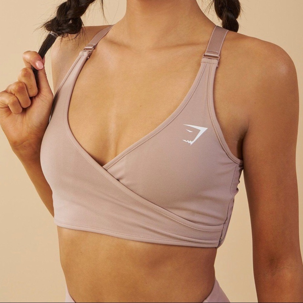 Gymshark Elite Sports Bra Taupe